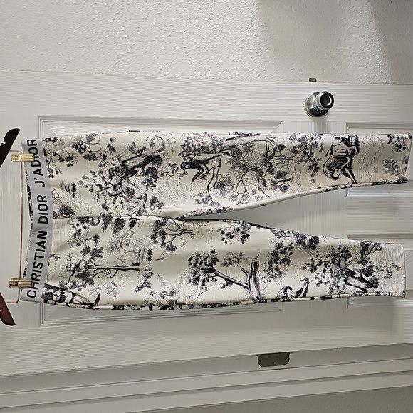 unbranded Pants - Simular To Dior J'Adior Monochrome Print Jogger